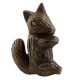 Antique Squirrel Iron Dresser Knob